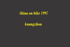 China on bike: Guangzhou