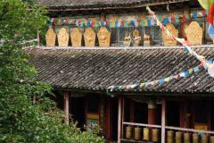 Jadentoptempel op heilige berg Shangri mopo