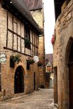 Straatje in Sarlat (Dordogne, 2013)