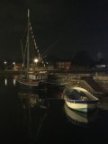 Avond in haven Honfleur (Normandië, 2021)