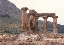 Apollo tempel van Korinthe, Nauplion (Peloponnesos, 1986)