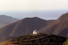 Panorama met kerkje (Karpathos, 2001)