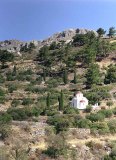 Kerkje op berg (Karpathos, 2001)