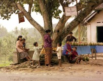 Kraampje langs de weg  (Bali, 1981)