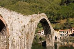 Ponte della Maddalena, duivelsbrug (regio Garfagnana, 2007)