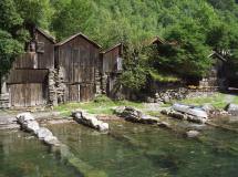 Boothuisjes Geiranger