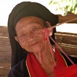 Portret oude vrouw